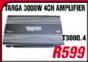 Targa 5000W 4CH Amplifier