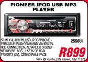 Pioneer iPod USB MP3 Player (2550UI)