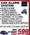 Car Alarm System Including Fitments