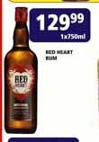 Red heart Rum-750ml