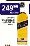 Johnnie Walker Black Label Scotch Whisky-750ml
