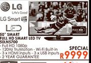 LG 50" Smart Full HD Smart LED TV-50LN5700