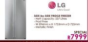 LG Side-By-Side Fridge Freezer