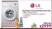 LG 7kg Front Load Washing Machine