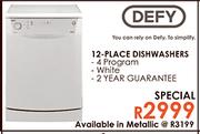 Defy 12-Place Dishwashers