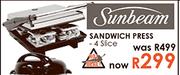 Sunbeam Press-4 Slice