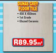 Dunas Grey Floor Tile-Per Sqm