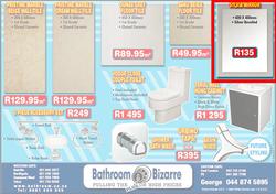 Bathroom Bazarre : Pulling The Plug on High Prices (8 Aug - While Stocks Last), page 1