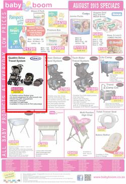 Baby Boom : August Specials (1 Aug  - 31 Aug 2013), page 1
