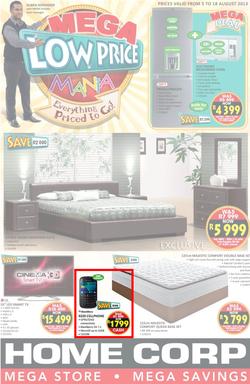 Home Corp : Mega Low Price Mania (5 Aug - 18 Aug 2013), page 1