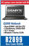 Gigabyte Q2006 Netbook-Each