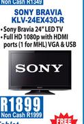 Sony Bravia LED TV KLV-24EX430-R-Each