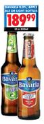 Bavaria 0.0%, Apple Ale or Light Bottles
