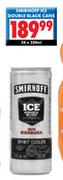Smirnoff Ice Double Black Cans-24x330ml