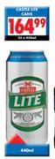 Castle Lite Cans-24x440ml