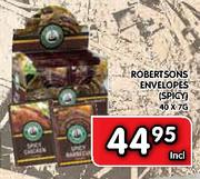 Robertsons Envelopes (Spicy)-40 x 7g