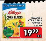 Kelloggs Corn Flakes Porridge-1 x 750g