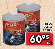 Frisco Coffee - 6 x 100g