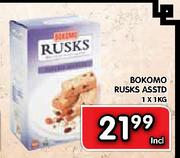 Bokomo Rusks Asstd-1 x 1Kg