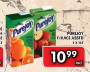 Purejoy F/Juice Asstd-1 x 1LT