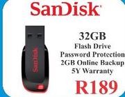 Sandisk 323GB Flash Drive-Each