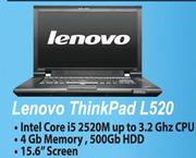 Lenovo ThinkPad L520 -Each
