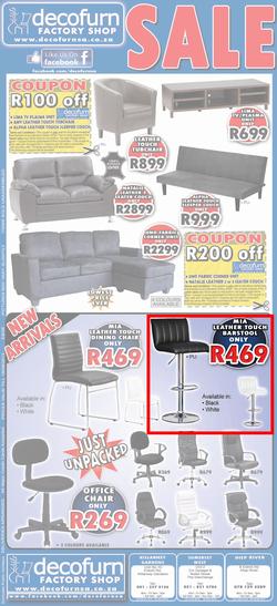 Decofurn Cape Town : Sale (Valid until 19 Aug 2013), page 1