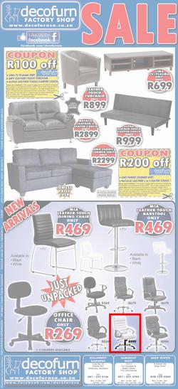 Decofurn Cape Town : Sale (Valid until 19 Aug 2013), page 1