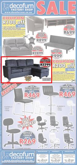 Decofurn Johannesburg : Sale (Valid until 19 Aug 2013) , page 1