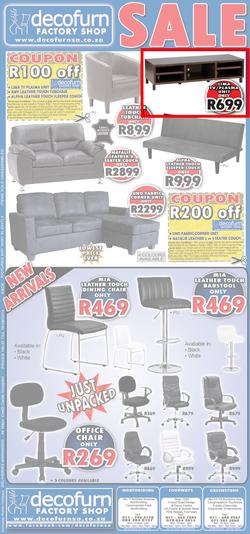 Decofurn Johannesburg : Sale (Valid until 19 Aug 2013) , page 1