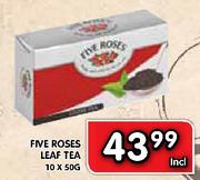 Five Roses Leaf Tea-10 x 50g