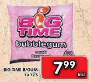 Big Time B/Gum-1 x 72's