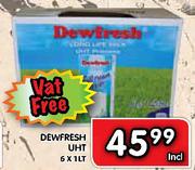 Dewfresh UHT-6 x 1Lt