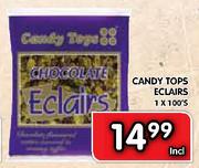 Candy Tops Eclairs-1 x 100's