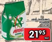 Ariel Washing Powder-1 x 1kg 