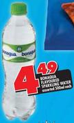 Bonaqua Flavoured Sparkling Water-500ml