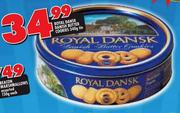 Royal Dansk Danish Butter Cookies-340gm Tin
