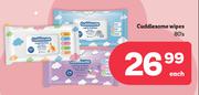 Cuddlesome Wipes 80's-Each