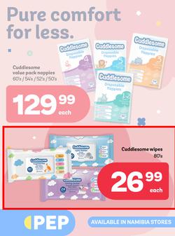 PEP Namibia : Pure Comfort For Less (26 April - 12 May 2024), page 1