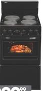 Univa 4 Plate Compact Stove+ Oven UA05B