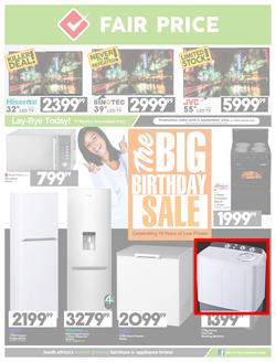 washing machine specials at fair price