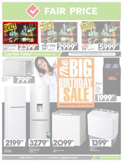 Fair Price : The Big Birthday Sale (1 Sep - 11 Sep 2016), page 1