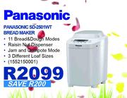 Panasonic Bread Maker SD-2501WT