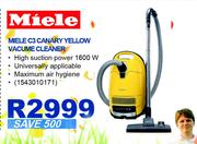Miele C3 Canary Yellow Vacuum Cleaner