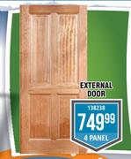 External Door 4 Panel