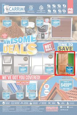 K Carrim Builders Mecca : Awesome Deals (25 September - 14 December 2020), page 1