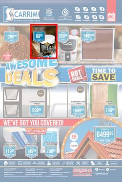 K Carrim Builders Mecca : Awesome Deals (25 September - 14 December 2020), page 1