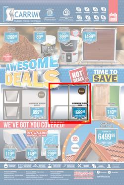 K Carrim Builders Mecca : Awesome Deals (25 September - 14 December 2020), page 1