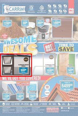 K Carrim Builders Mecca : Awesome Deals (25 September - 14 December 2020), page 1