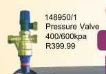Kwikot Pressure Valve 400/600 Kpa
